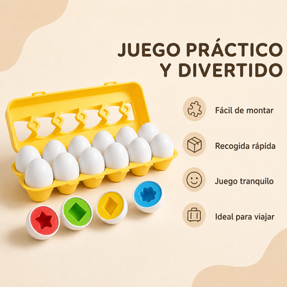 Nido — Huevos de formas y colores