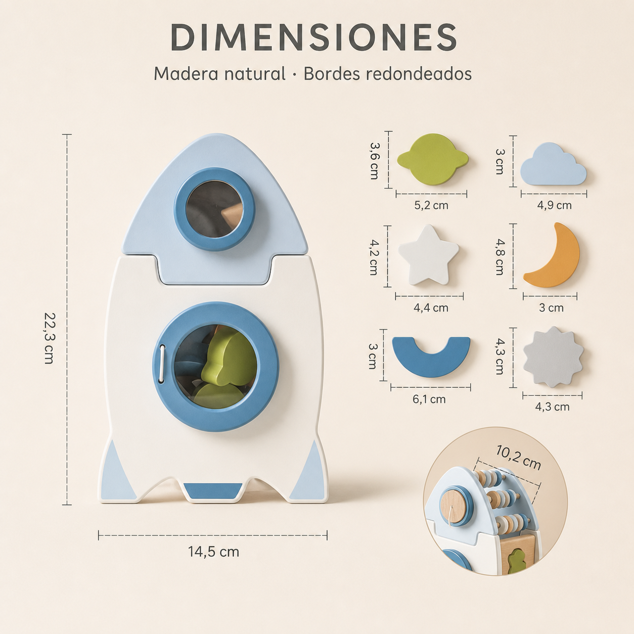 Órbita — Cohete de actividades sensoriales