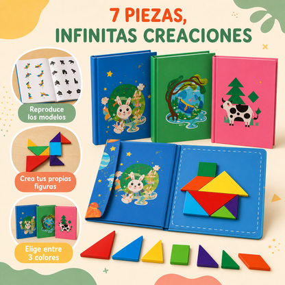 Forma — Tangram magnético de viaje