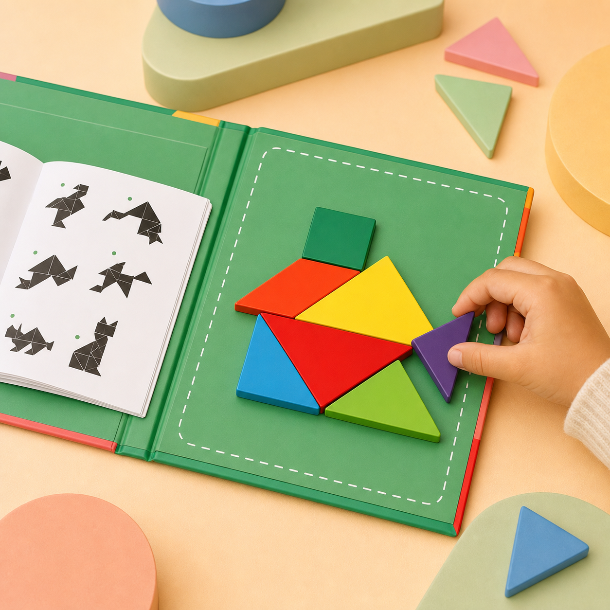 Forma — Tangram magnético de viaje