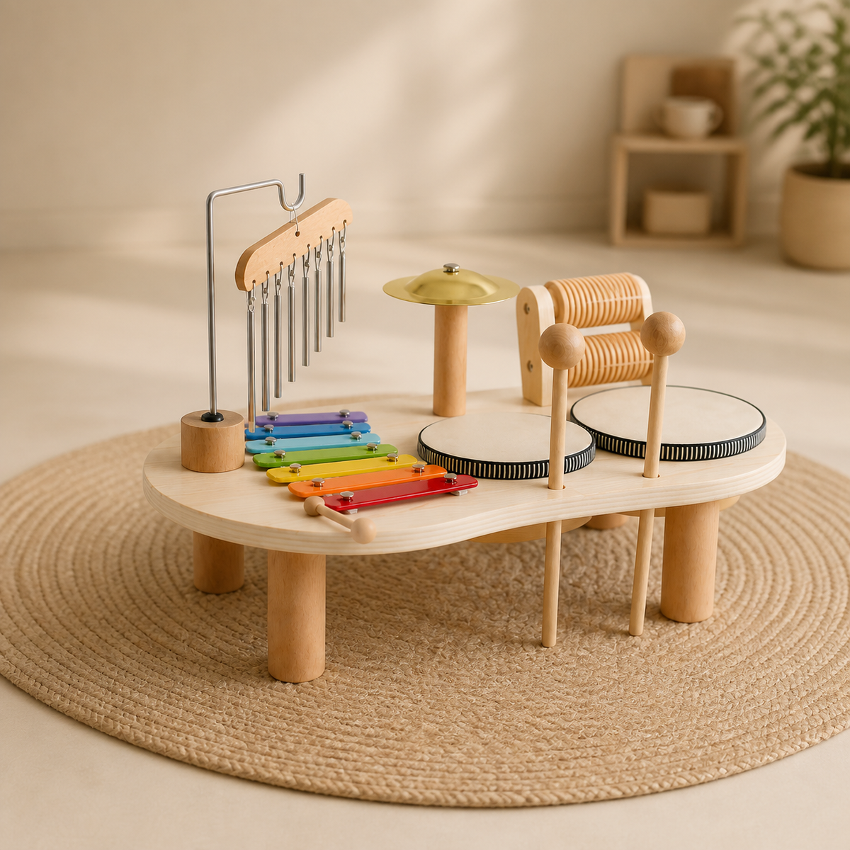 Melodía — Mesa musical Montessori
