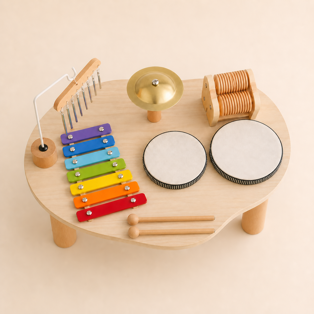 Melodía — Mesa musical Montessori