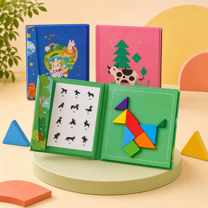 Forma — Tangram magnético de viaje