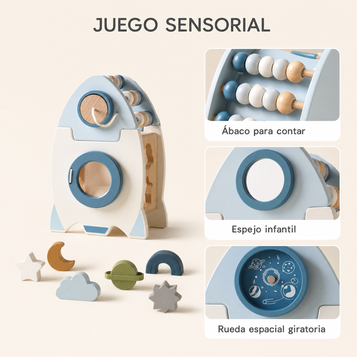 Órbita — Cohete de actividades sensoriales